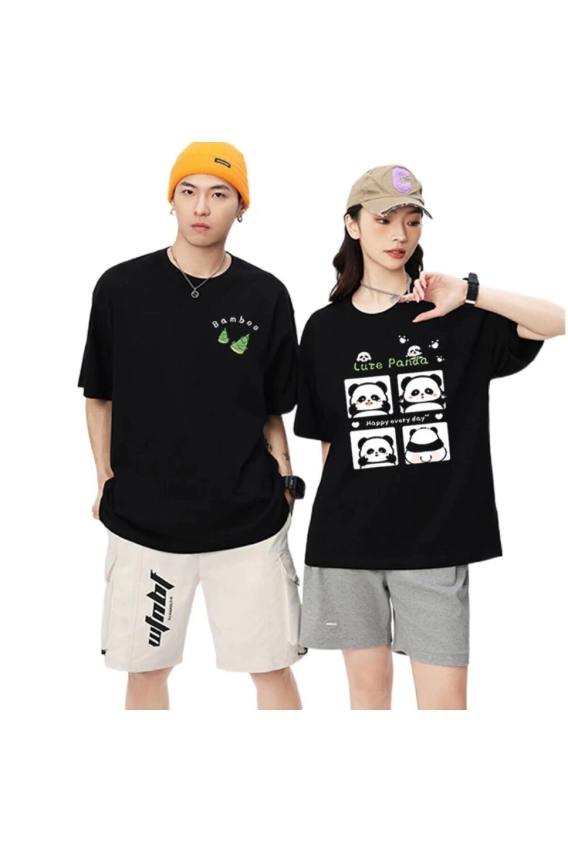 2 Adet Tir Harajuku Style Çift Sevgili Kombinleri Couple Clothing Yeni Sezon