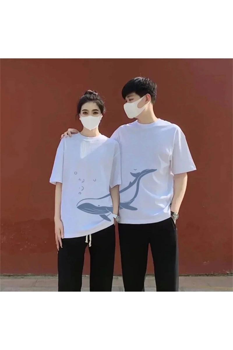 2 Adet Tir Harajuku Style Çift Sevgili Kombinleri Couple Clothing Yeni Sezon