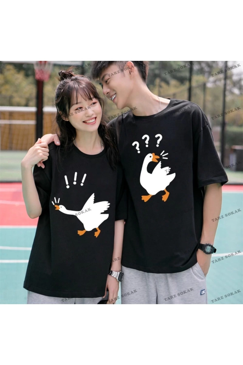 2 Adet Tir Harajuku Style Çift Sevgili Kombinleri Couple Clothing Yeni Sezon