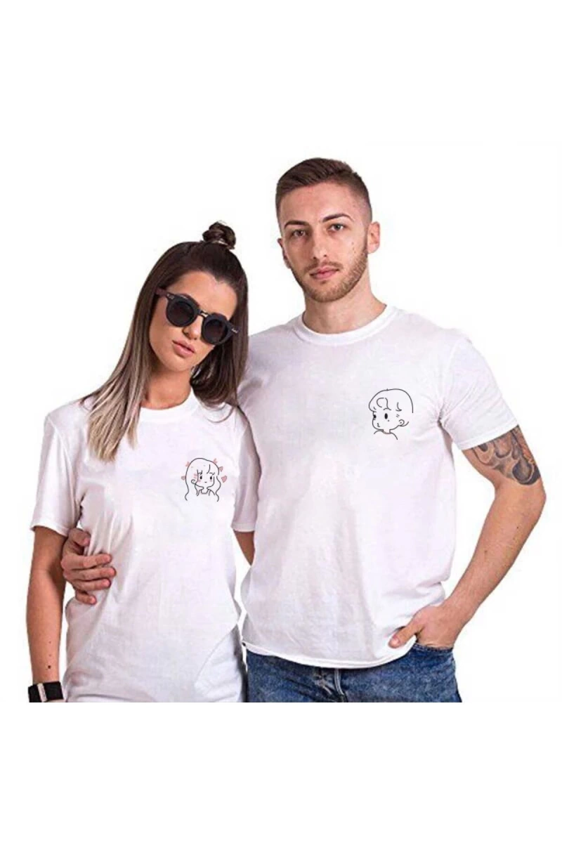 2 Adet Tir Harajuku Style Çift Sevgili Kombinleri Couple Clothing Yeni Sezon