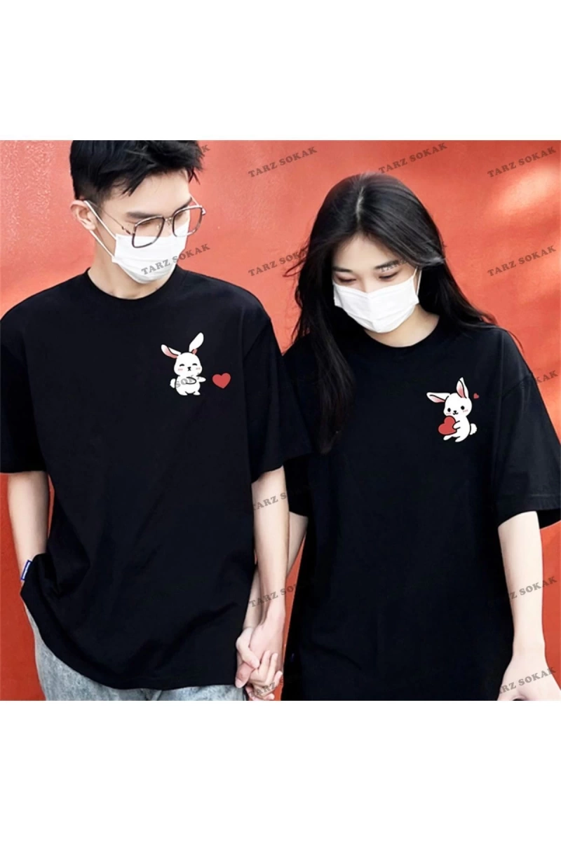 2 Adet Tir Harajuku Style Çift Sevgili Kombinleri Couple Clothing Yeni Sezon