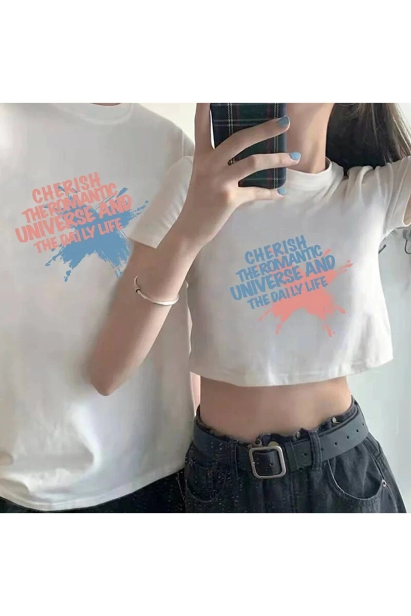 2 Adet Tir Harajuku Style Çift Sevgili Kombinleri Couple Clothing Yeni Sezon
