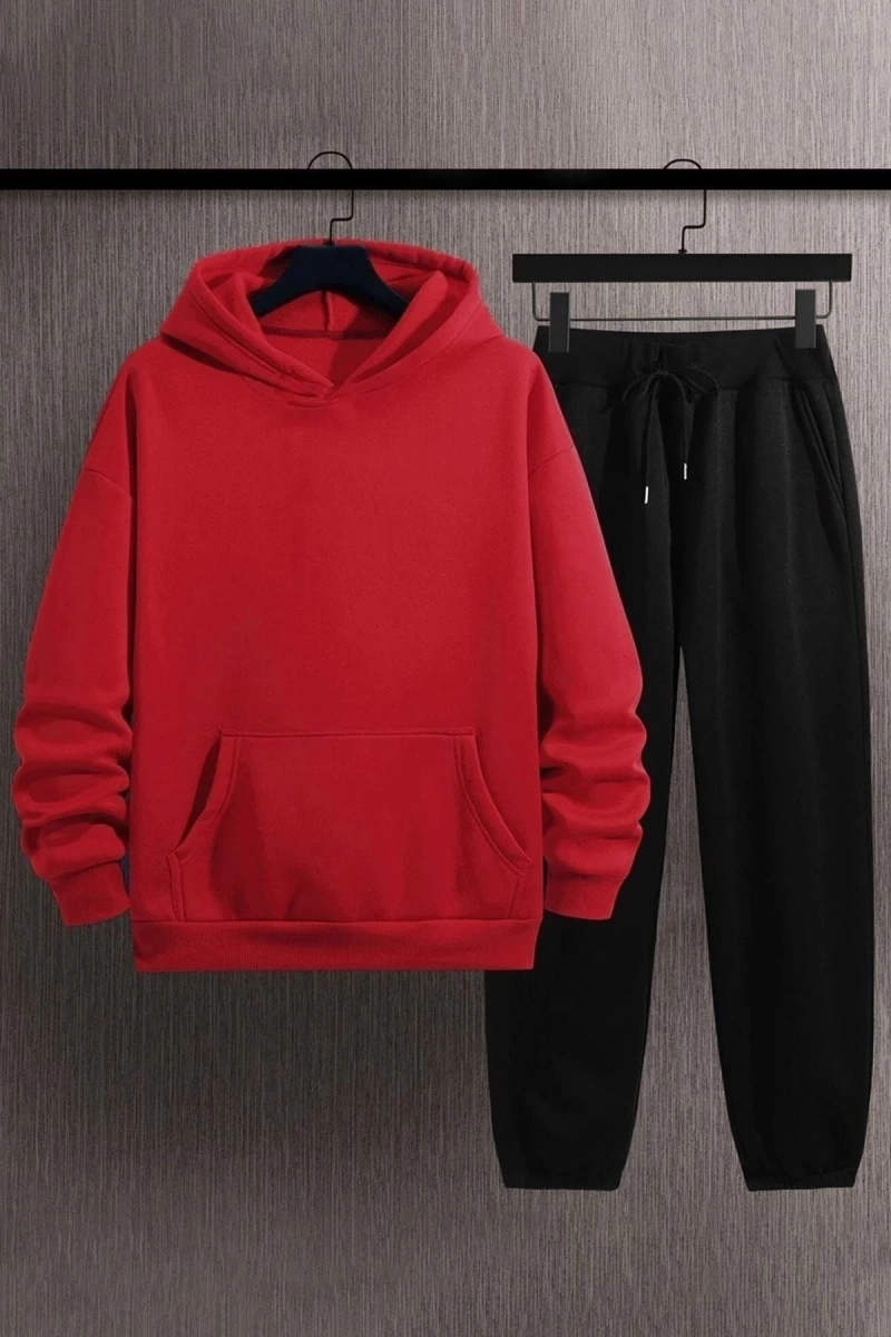 Unisex Pusula Sırt Baskılı Eşofman Takımı Kp-siyah-pusula-esh-siyah