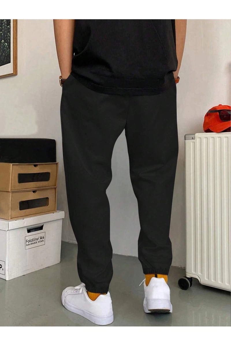 Hypemode Letter Graphic Drawstring Waist Eşofman Altı