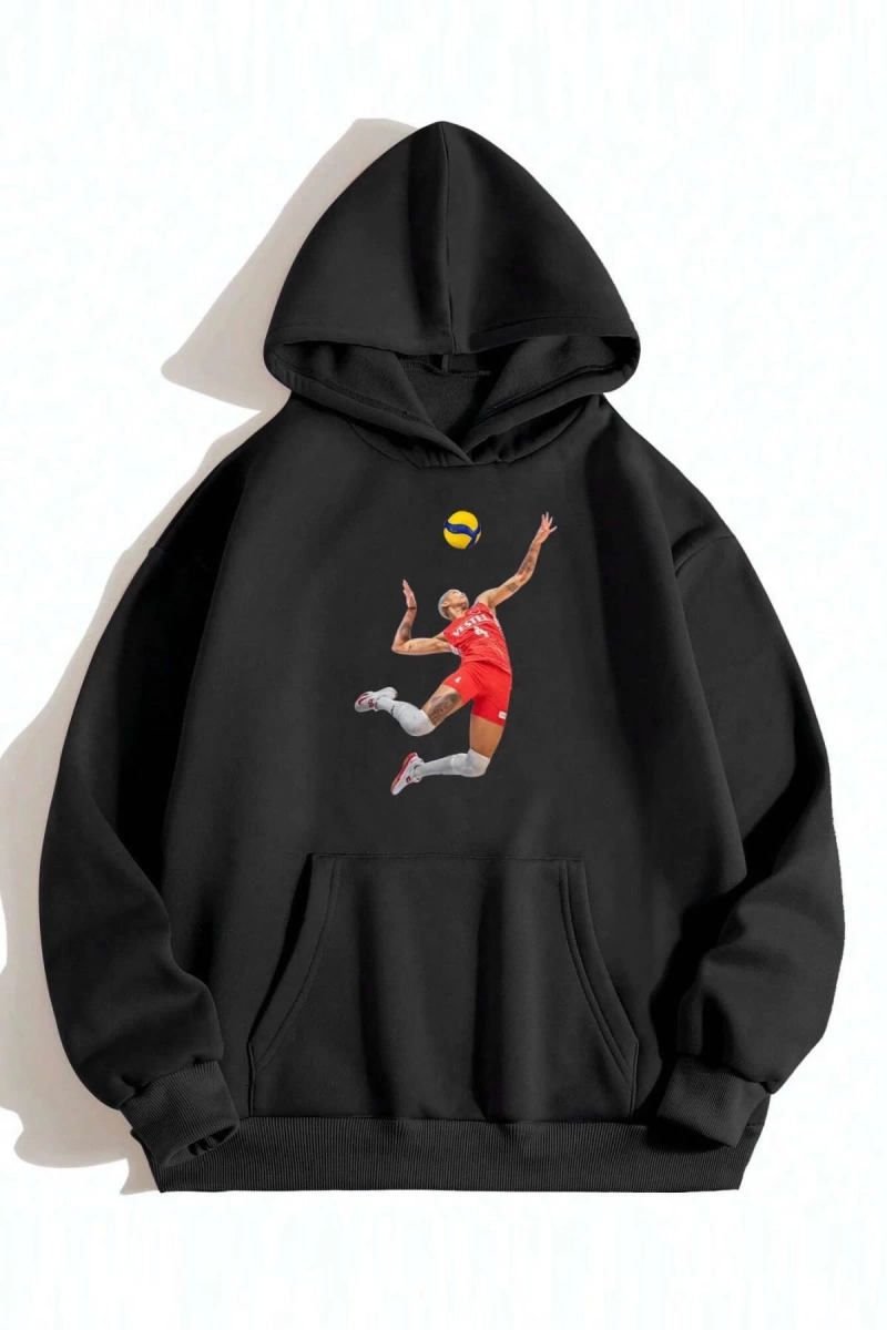 Filenin Sultanları Voleybol Vargas Baskılı Oversize Sweatshirt fileninsultanlari