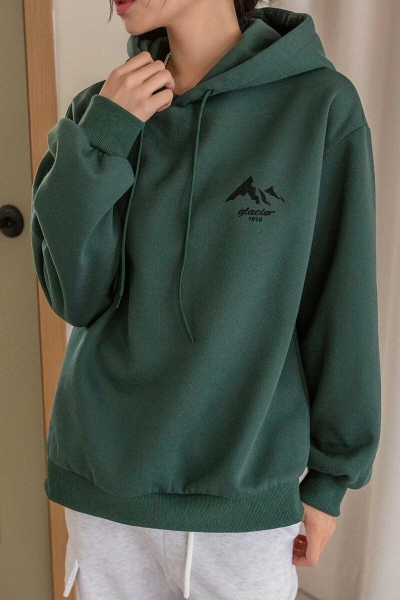 Unisex Nefti Mountain Sırt Baskılı Oversize Sweatshirt Hoodie neftimountain
