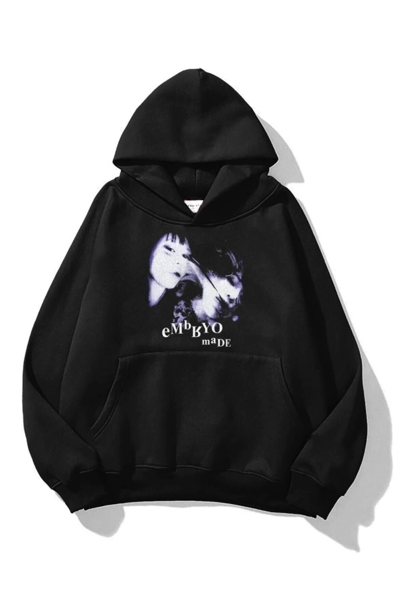 Unisex Embryo By Sweatshirt Siyah Trndz1754