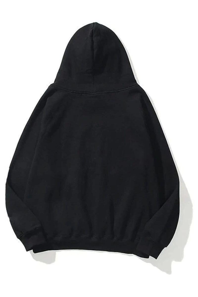 Unisex Silent Sweatshirt Siyah Trndz1400