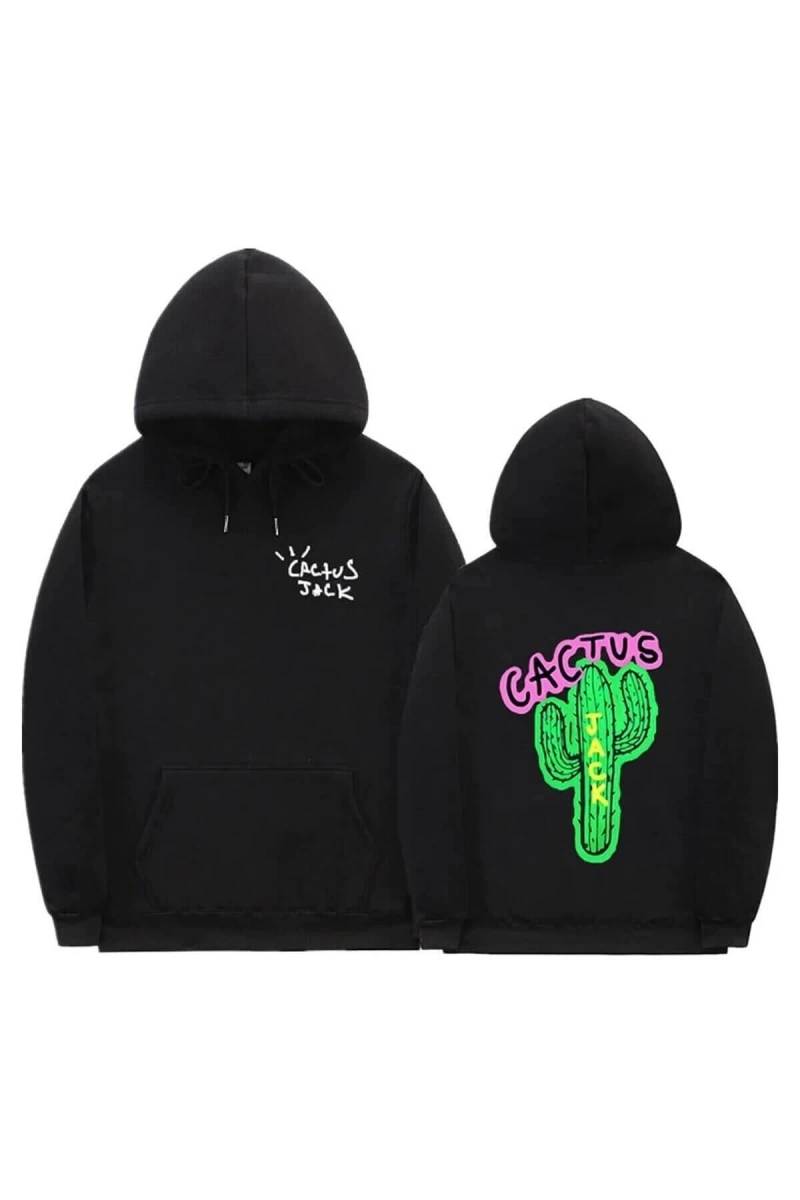 Cactus Oversıze Sweatshirt Siyah Tr30013 TR30013