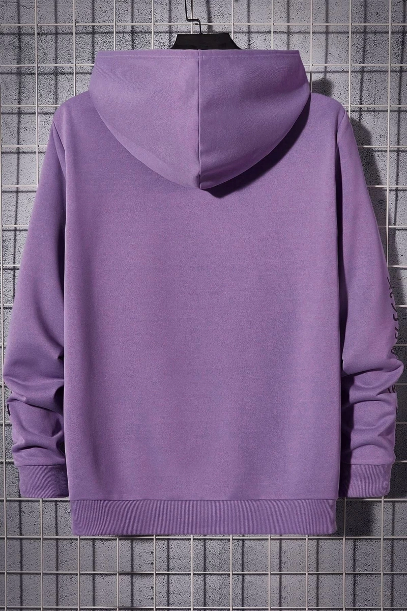 Unisex New Jersey Baskılı Sweatshirt KP-Siyah-NewJersey
