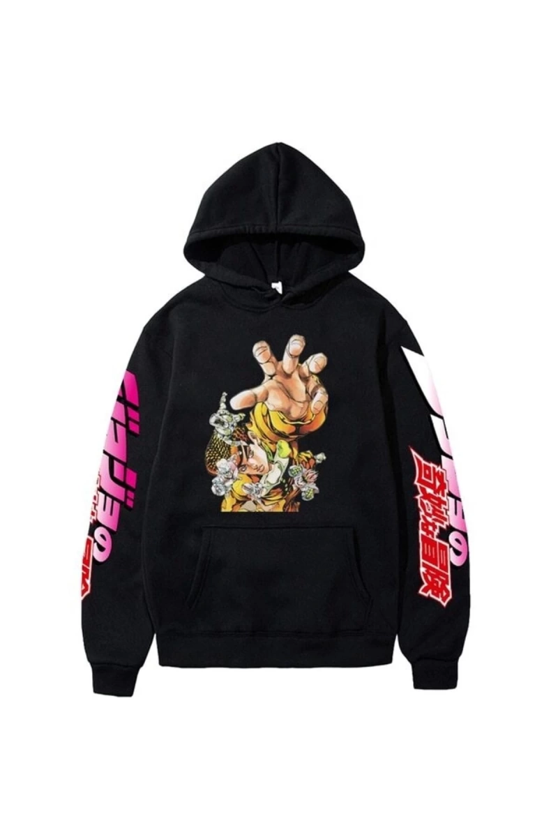 Jojo Tuhaf Macera Unisex Kapüşonlu V83y4 13825
