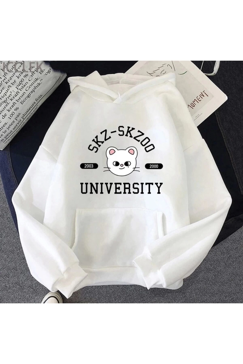 Bts Skzoo Grafik Hoodies Model4123 15007