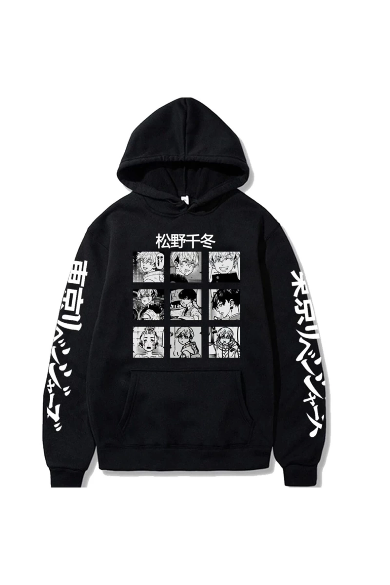 Tokyo Revengers Chifuyu Matsuno Anime Harajuku Manga Hoodie 14875