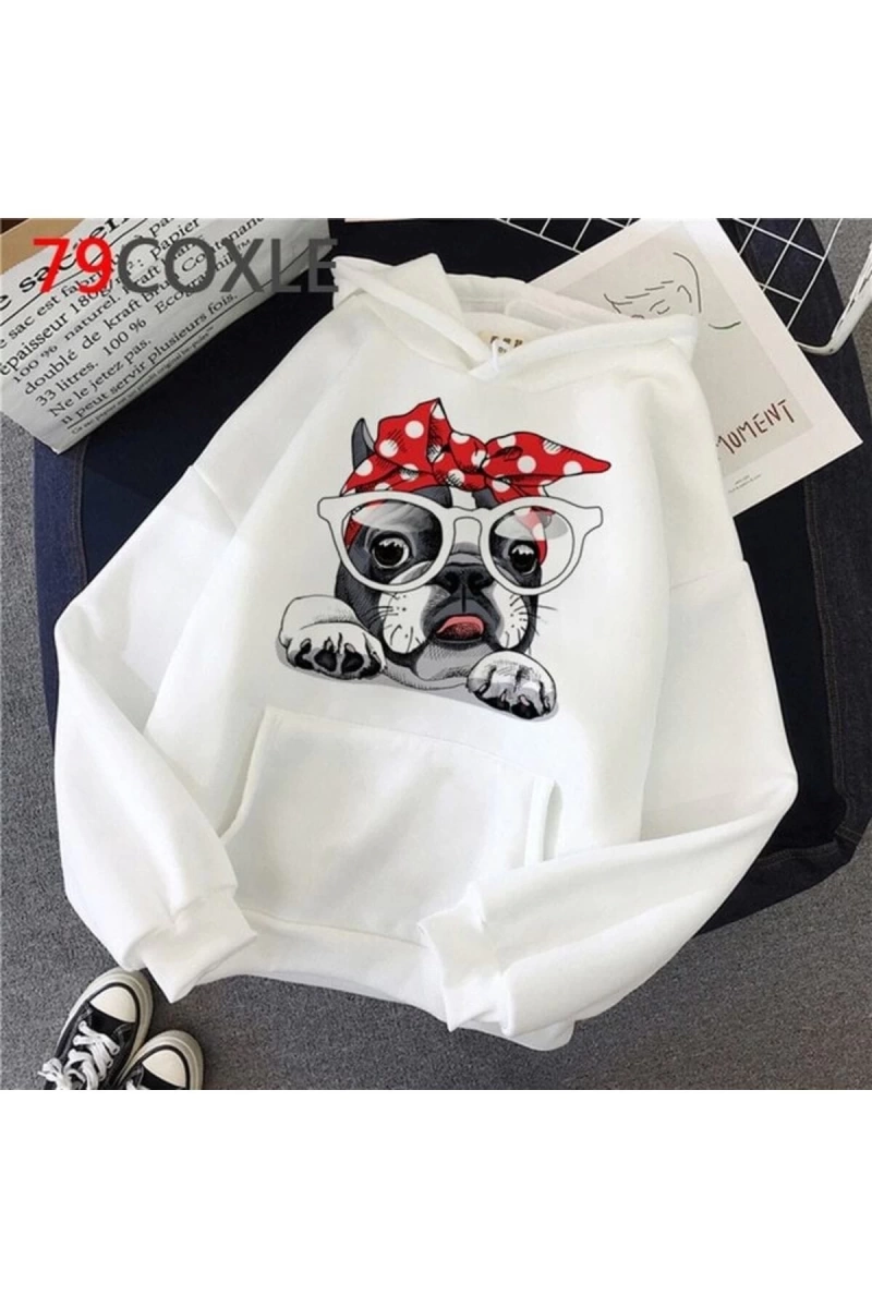 Fransız Bulldog Hoodies Kapşonlumod418 14925