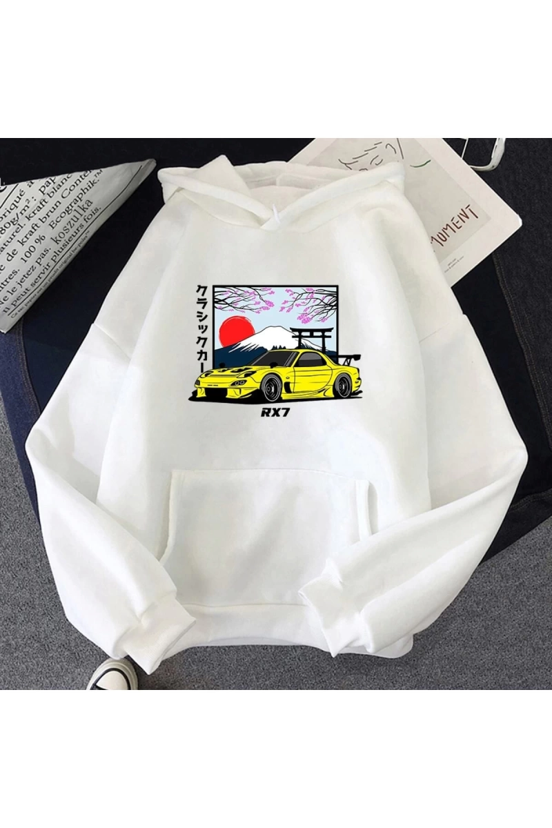 Ilk D Yarış Hoodies Erkek Mazda Nissan Skyline 48 14762