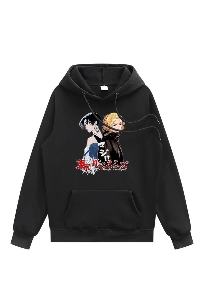 Uzumaki Akatsuki Kakashi Sasuke Kapüşonlu Sweatshirt 12044