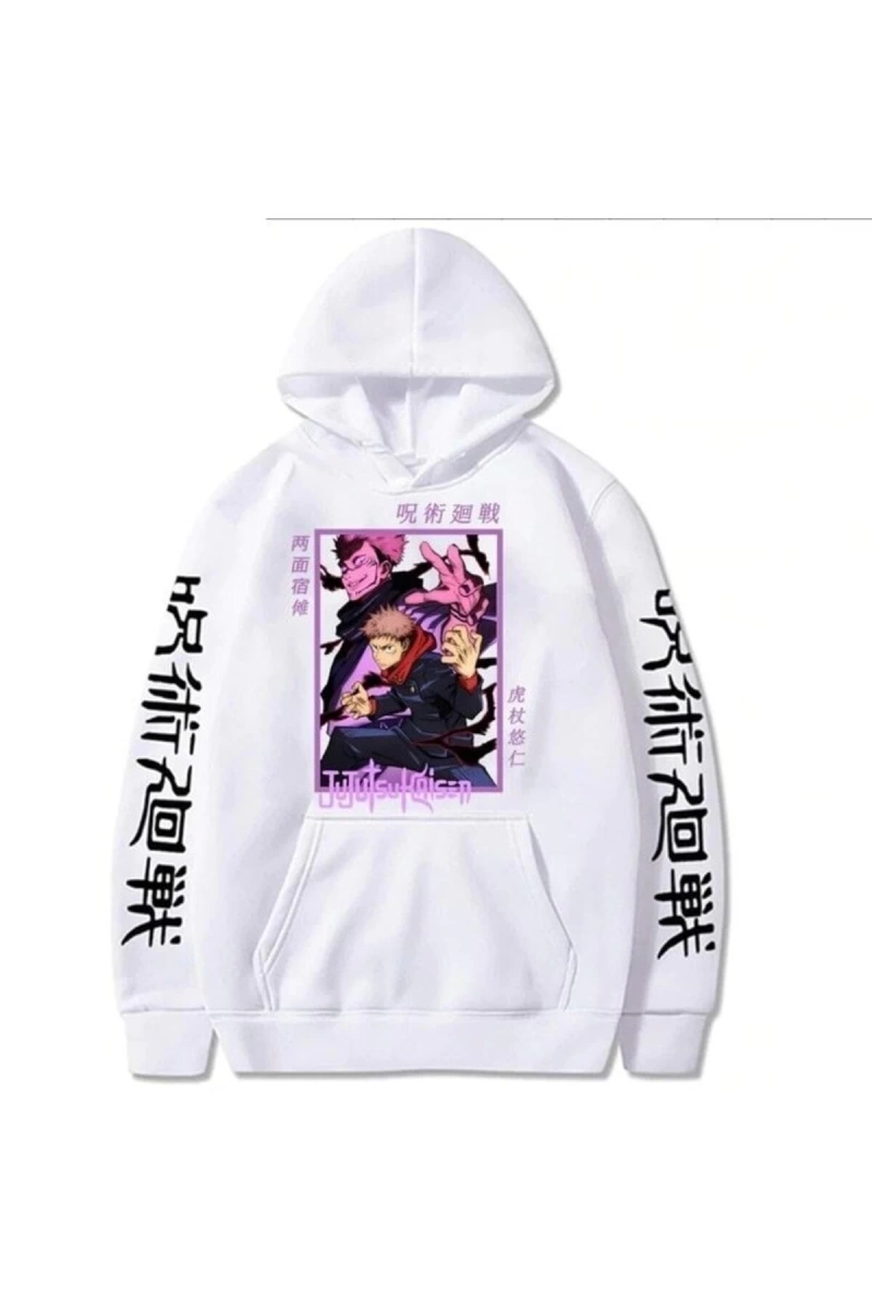 Tokyo Ghost Cartoon Hoodie Kapşonlu Sweatshirt Md100 13862