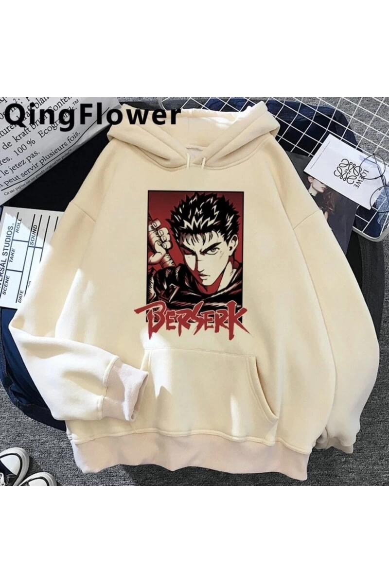 Berserk Guts Harajuku Unisex Kapüşonlu Mod78 12621