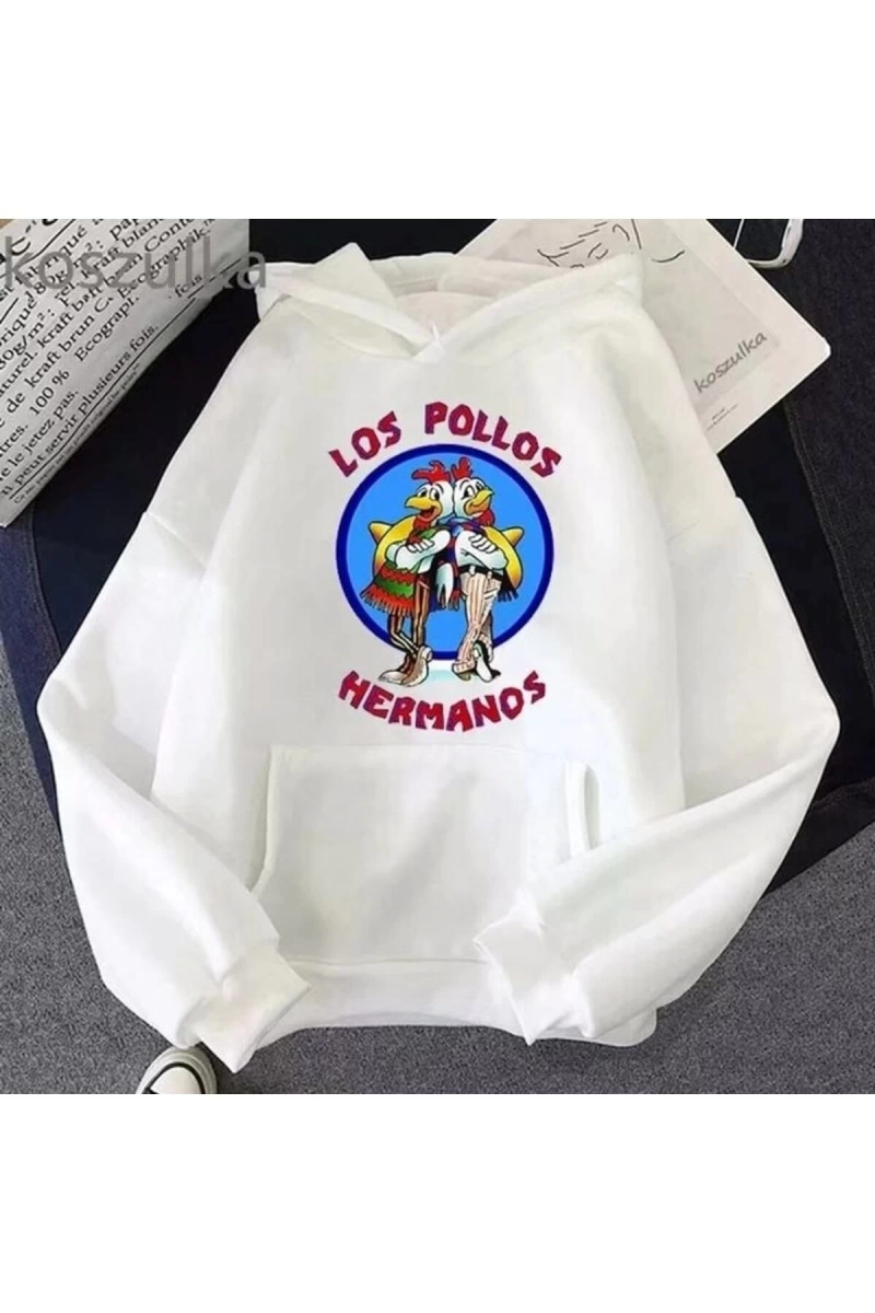 Unisex Los Pollos Kapşonlu Hoodies 12378