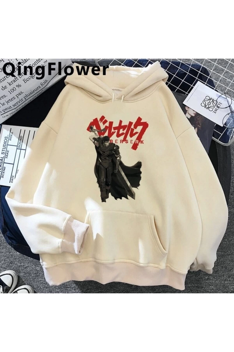 Berserk Anime Grafik Hoodie Model 96 12279