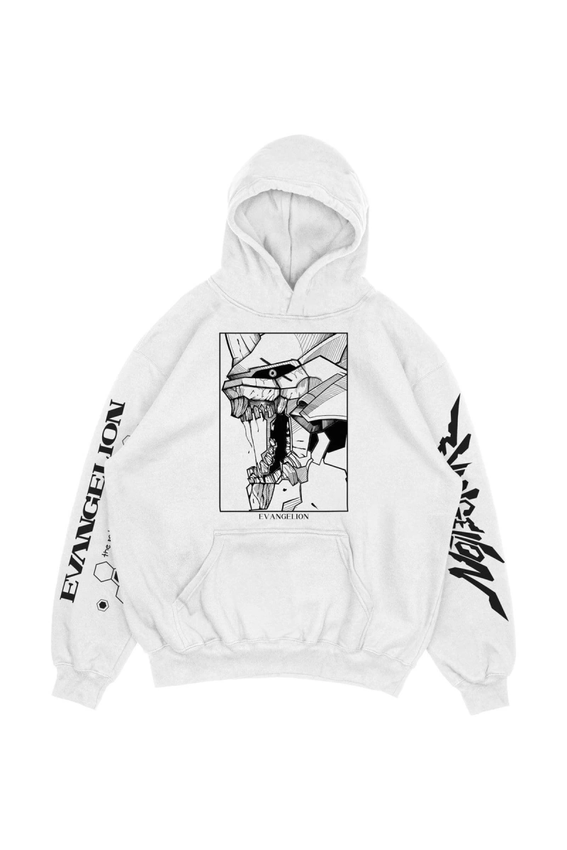 Evangelion Unisex Kapüşonlu Sweatshirt 13972