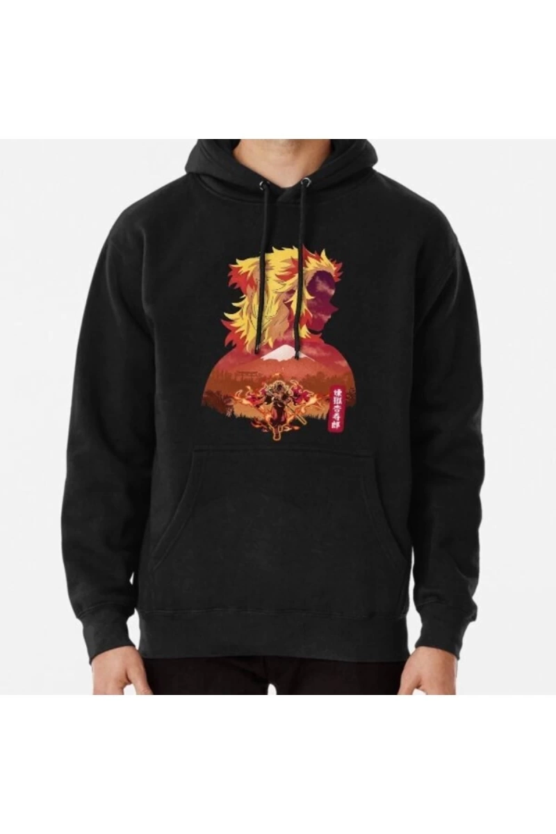Rengku Pullover Hoodie Demon Slayer 15368