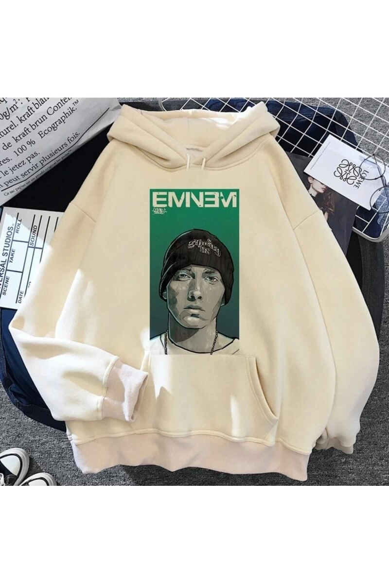 Eminem Hoodies Kapşonlu Hoodie Mod462 14756