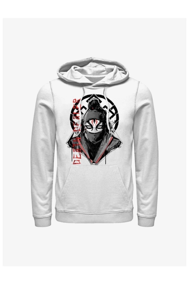 Marvel Shang-chi And The Legend Of The Ten Rings Death Dealer Beyaz Hoodie Model 24