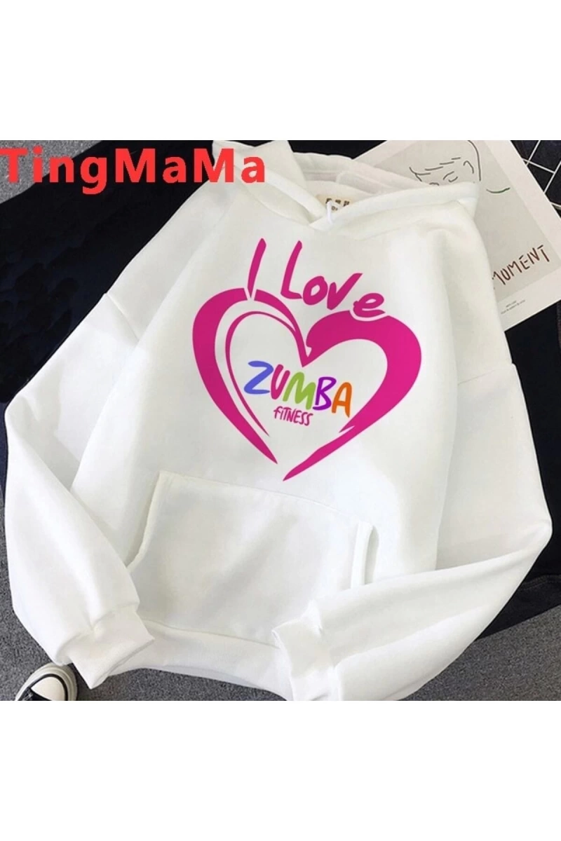 Zumba Grafik Kapşonlu Hoodie Mod72 12322