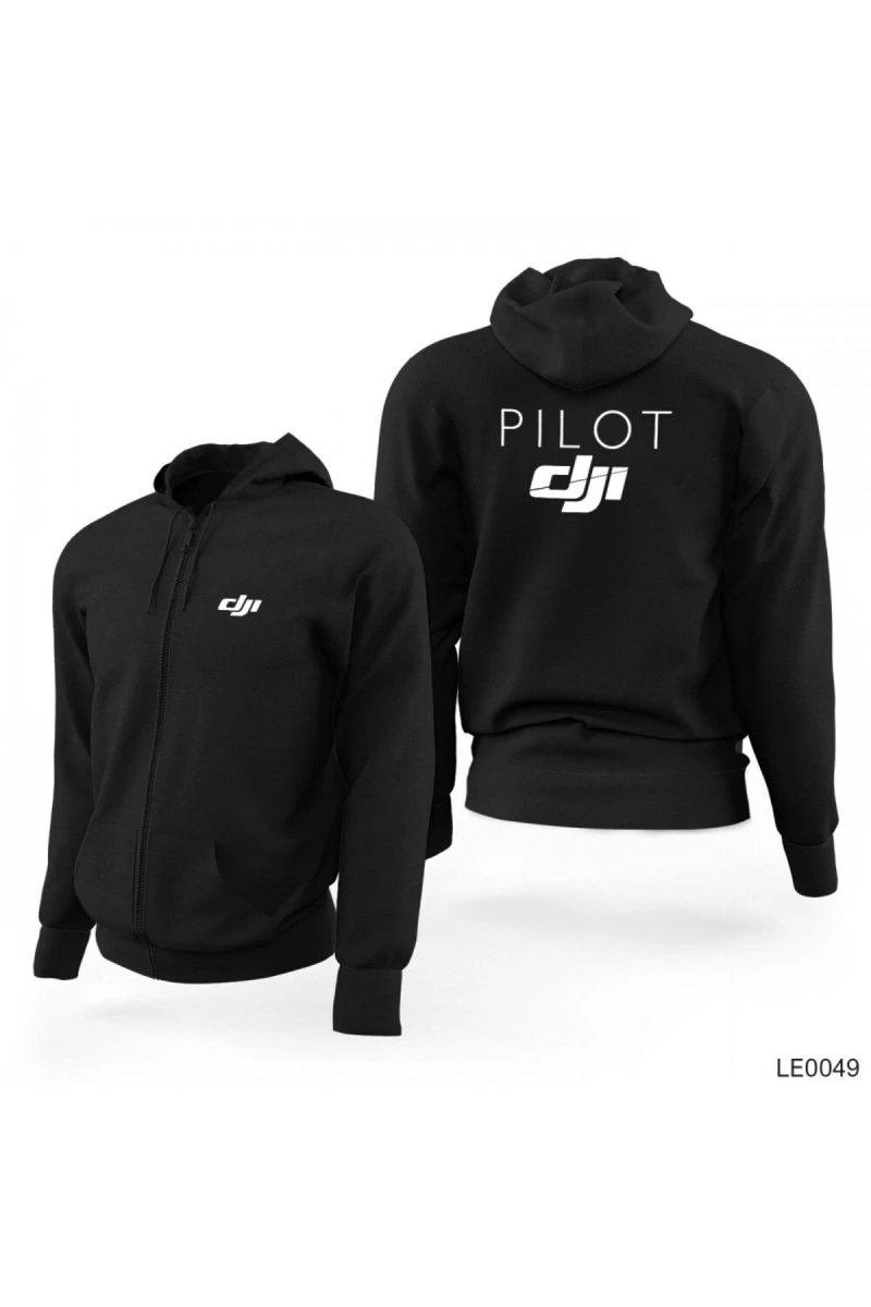 Dji Fermuarlı Kapşonlu Sweatshirt 12950