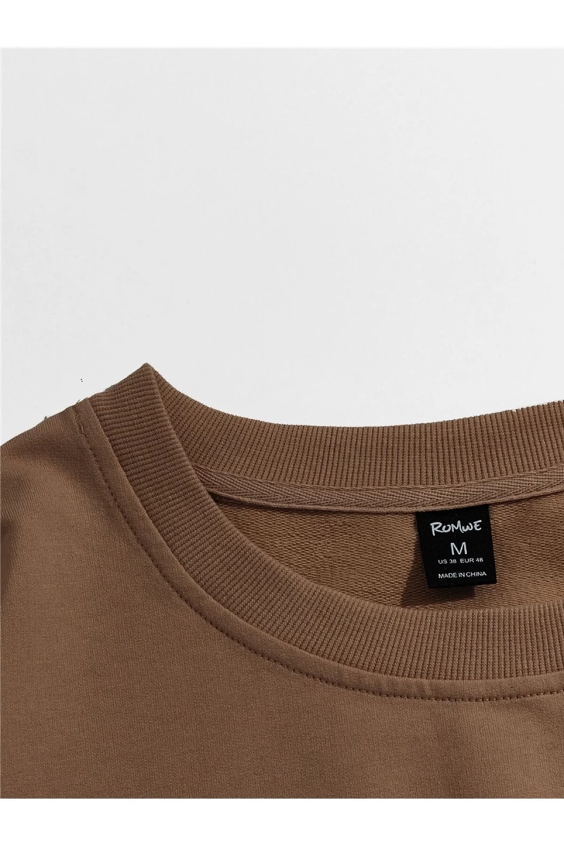 Unisex Kadın/Erkek Harajuka Sokakt Yazılı Grafik Sweat