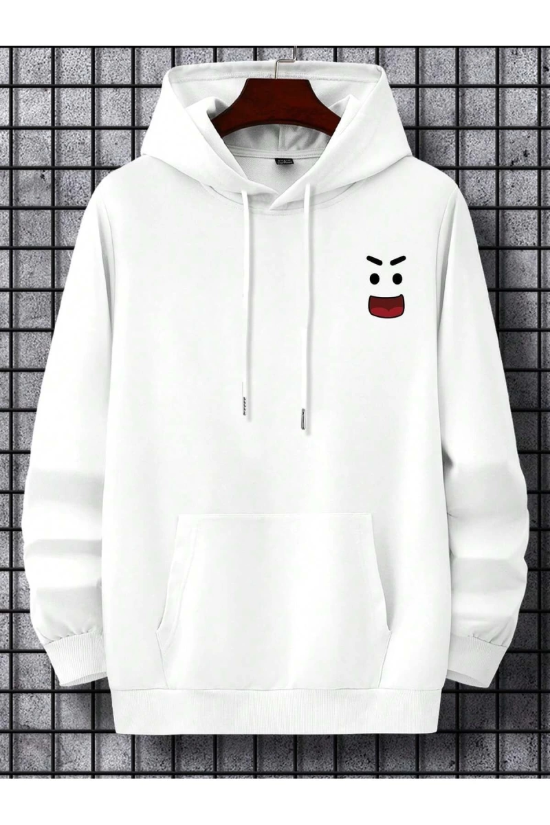 Unisex Kadın/Erkek Harajuka Sokakt Yazılı Grafik Sweat