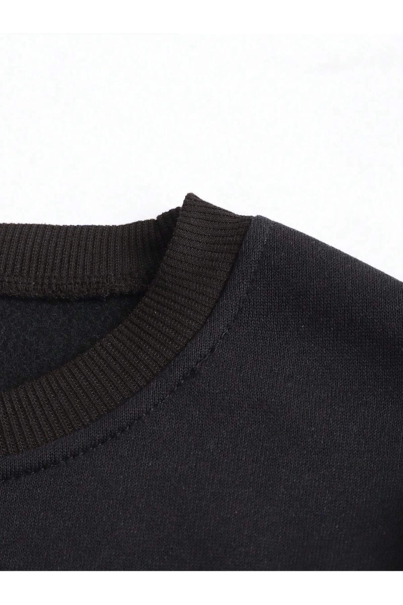 Unisex Kadın/Erkek Harajuka Sokakt Yazılı Grafik Sweat