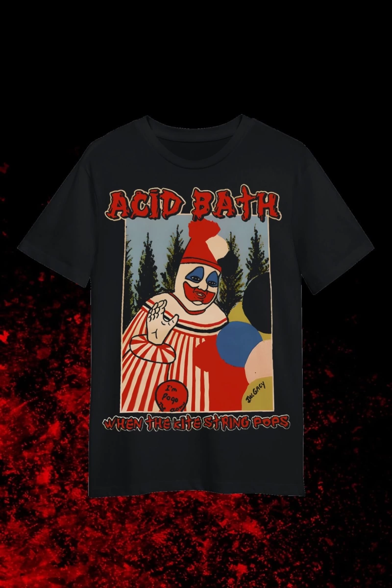 Acid Bath Tshirt KODSİYAHSAW