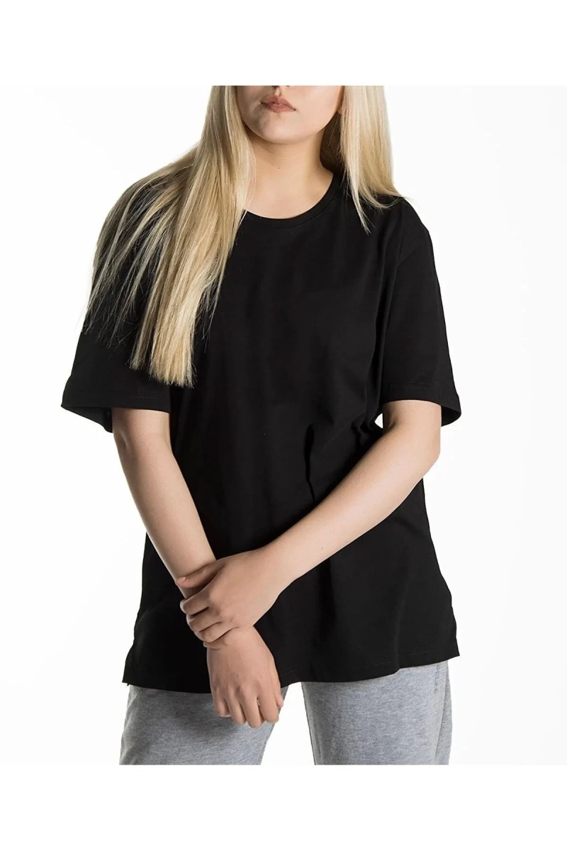 Aliento Unisex Kelebek Rahat Kesim Oversize T-shirt