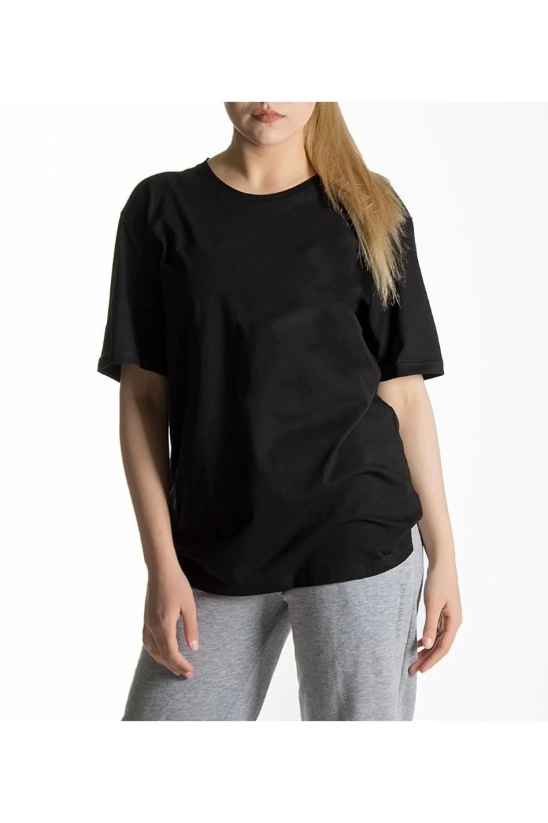 Aliento Unisex Kelebek Rahat Kesim Oversize T-shirt