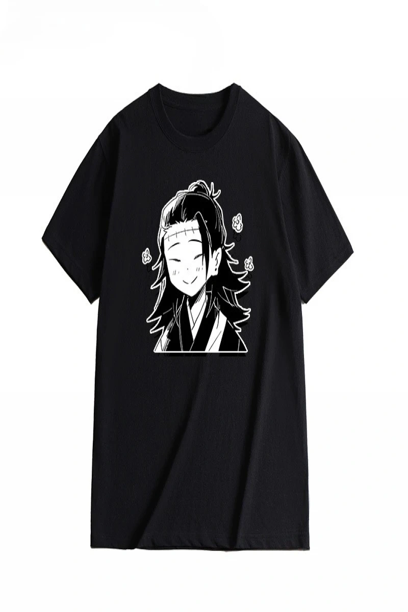Anime Desenli Unisex Bay Bayan Tişört  Geto Karu ‌ Jujutsu hattı
