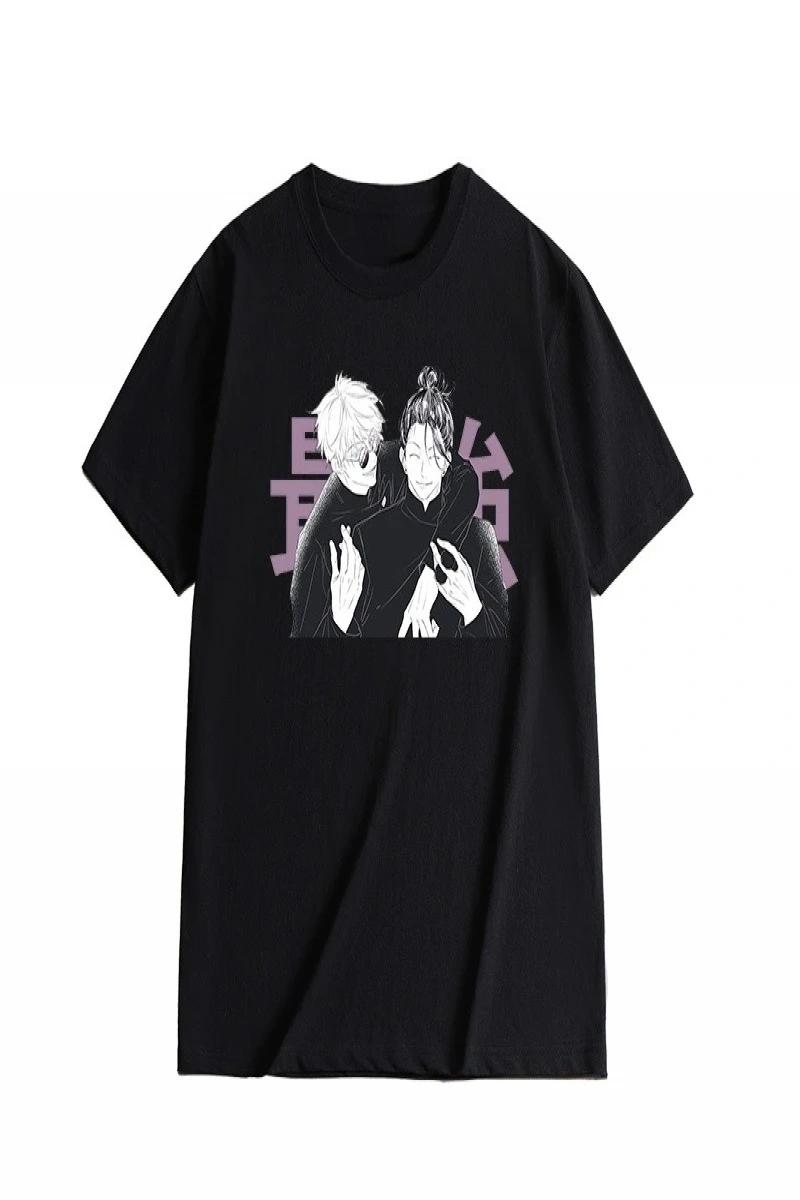 Anime Desenli Unisex Çocuk Tişört  Jujutsu hattı ‌ ‌
