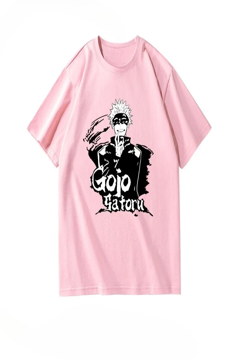 Anime Desenli Unisex Çocuk Tişört  Jujutsu hattı Gojo Satoru