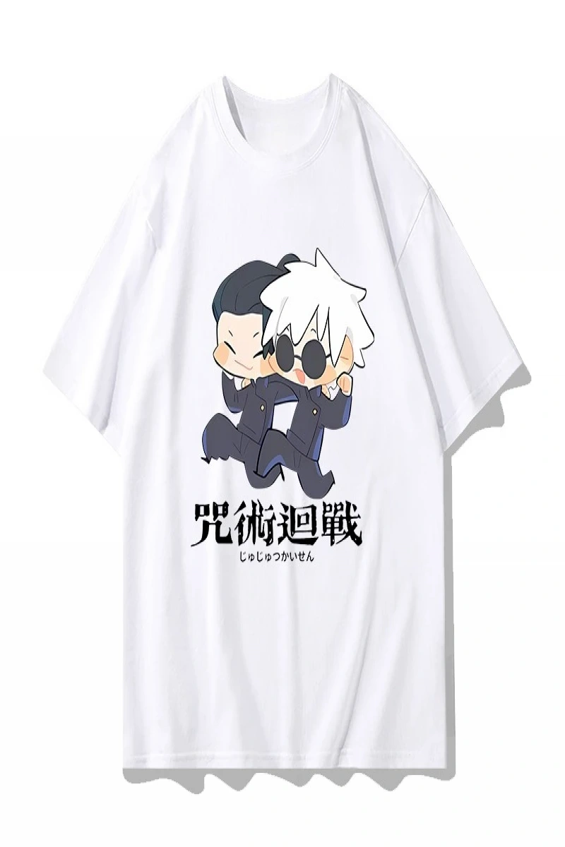 Anime Desenli Unisex Çocuk Tişört  Jujutsu Hattı ‌ Yujiy