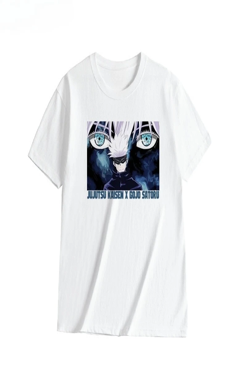 Anime Desenli Unisex Çocuk Tişört  Jujutsu Kaisen Gojo Satoru