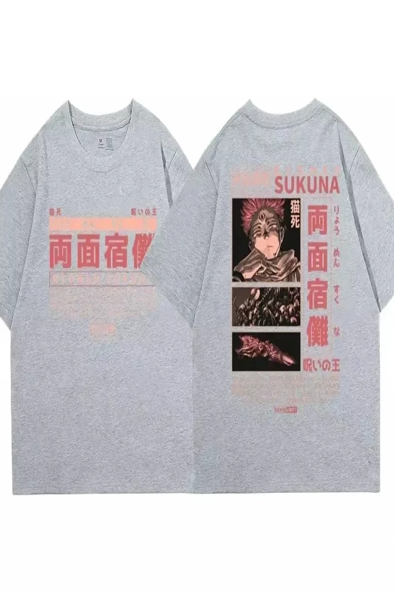 Anime Desenli Unisex Çocuk Tişört  Jujutsu Kaisen Gojo Satoru