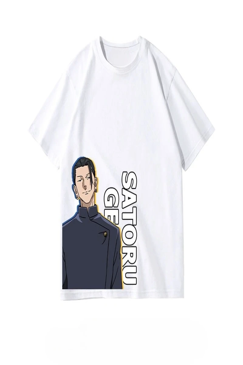 Anime Desenli Unisex Çocuk Tişört  Jujutsu Kaisen Gojo Satoru
