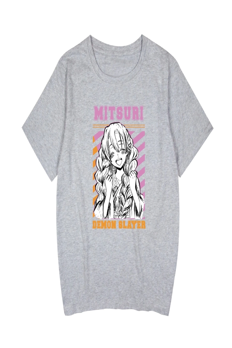 Anime Desenli Unisex Çocuk Tişört  Kamado Nezuko Demon Slayer