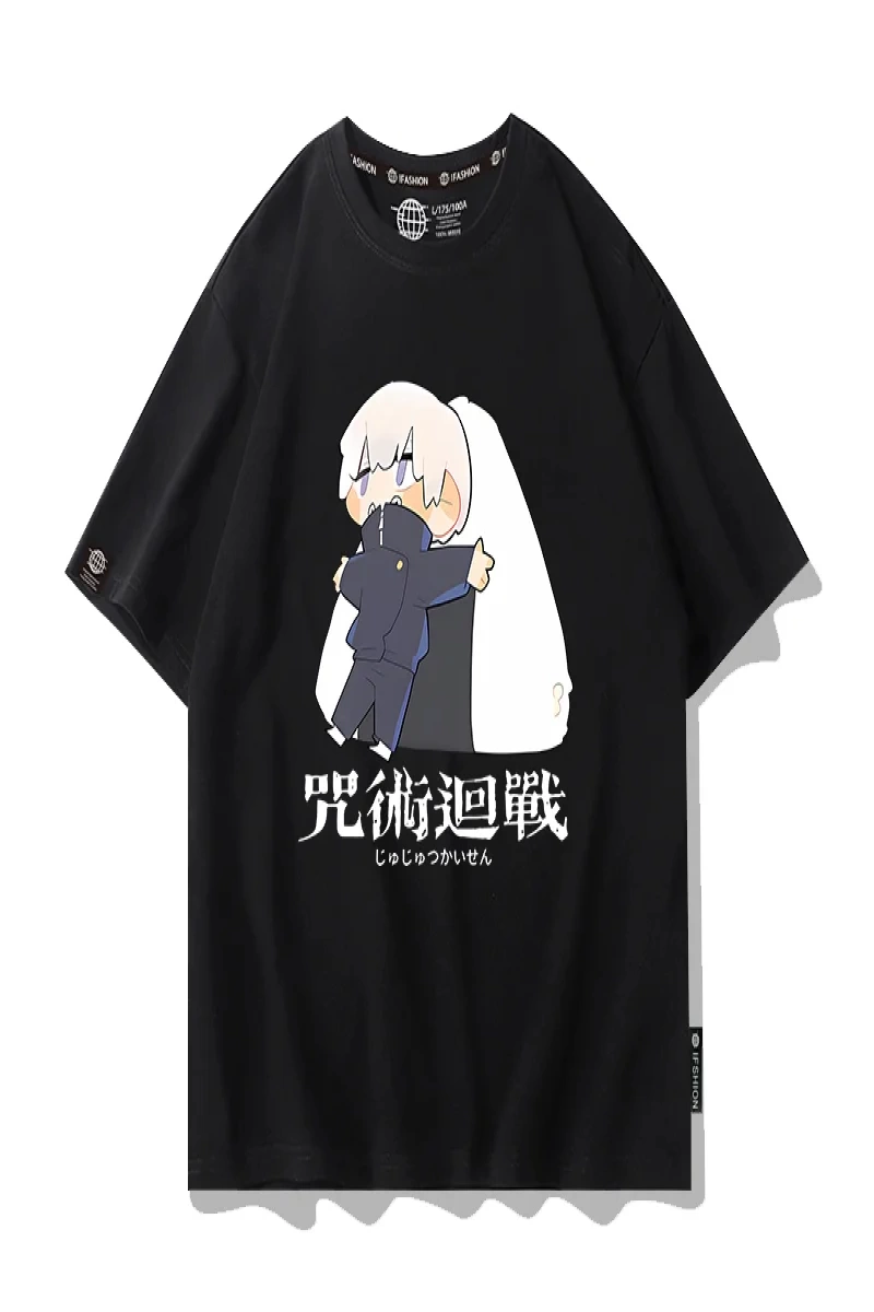 Anime Desenli Unisex Çocuk Tişört  RT Jujutsu Hattı ‌ Yujiyi