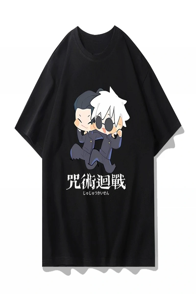 Anime Desenli Unisex Çocuk Tişört  RT Jujutsu Hattı ‌ Yujiyi