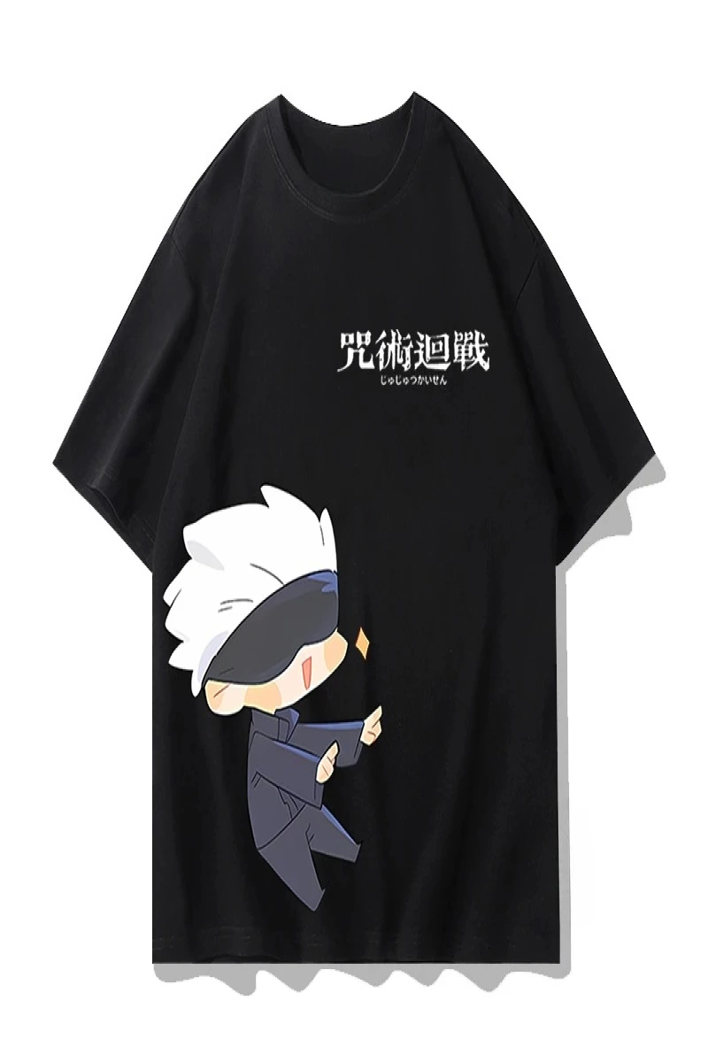 Anime Desenli Unisex Çocuk Tişört  RT Jujutsu Hattı ‌ Yujiyi