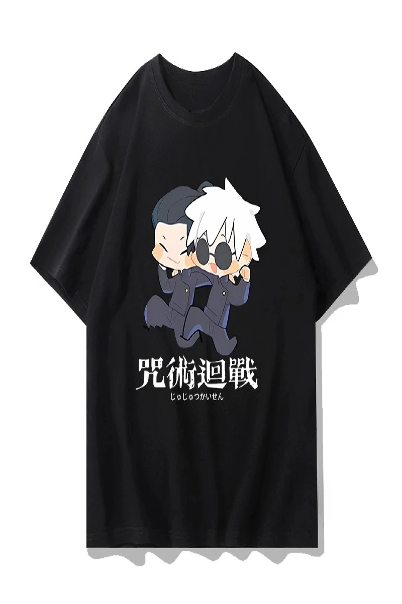 Anime Desenli Unisex Çocuk Tişört  RT Jujutsu Hattı ‌ Yujiyi