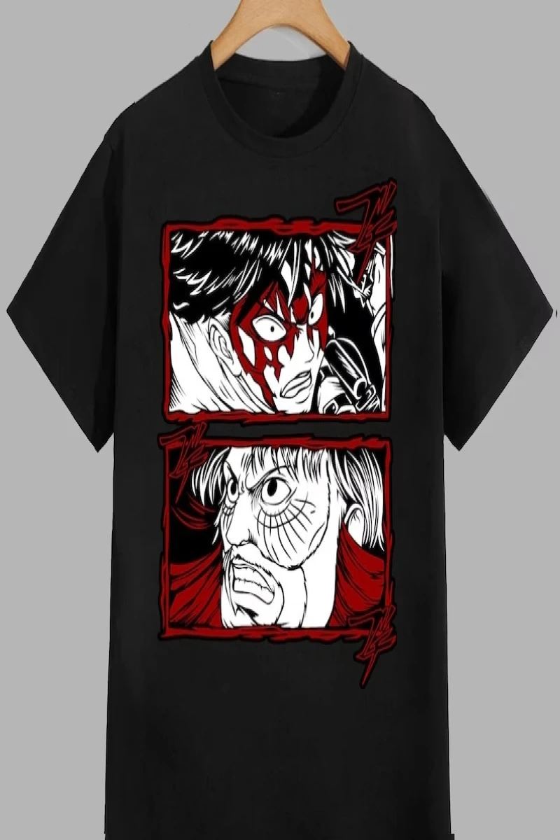 Anime Desenli Unisex Çocuk Tişört  Titanlar Anime