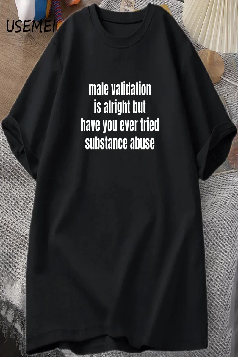 Aptal kaz üniversitesi O boyun Teeerkek giyim Tees pamuk rahat baskı T Shirt yaz Unis 2878